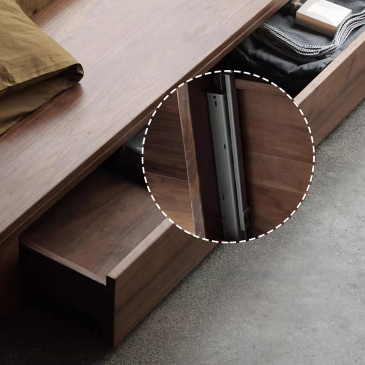 MAS-1968 Masdio Minimalist Japanese Platform Bed Masdio