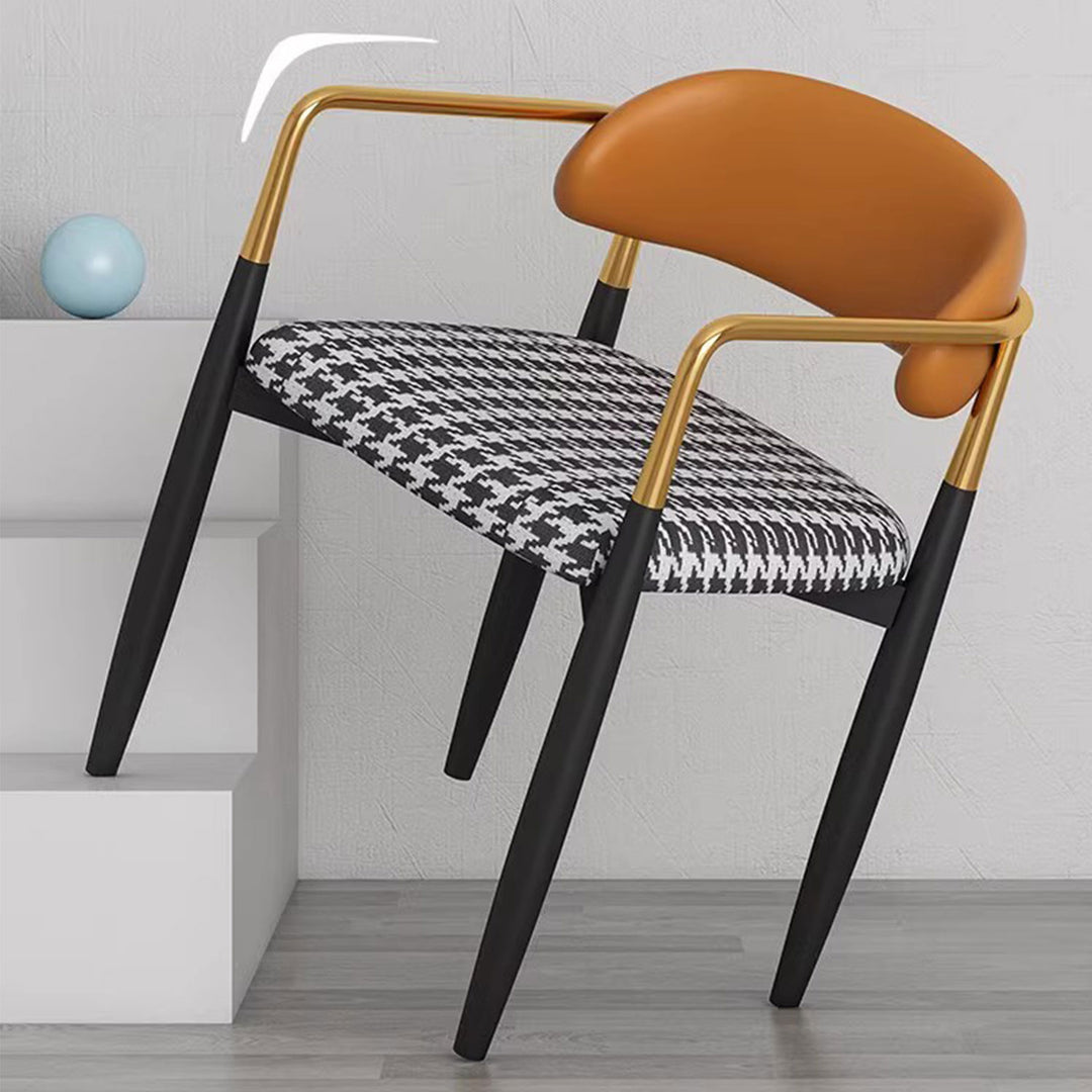 Houndstooth Accent Chair Present Them