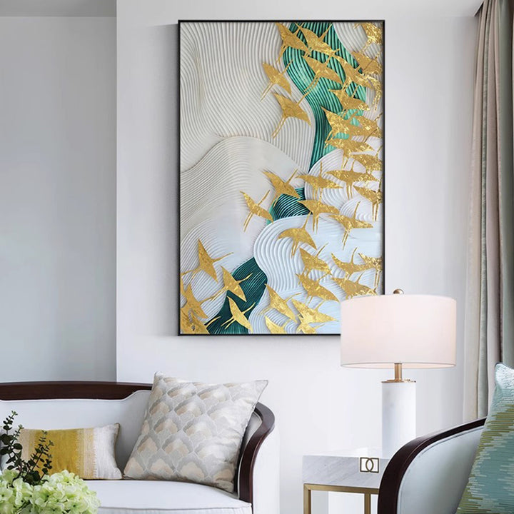 MAS-2001 Masdio Migrating Doves Wall Art Masdio