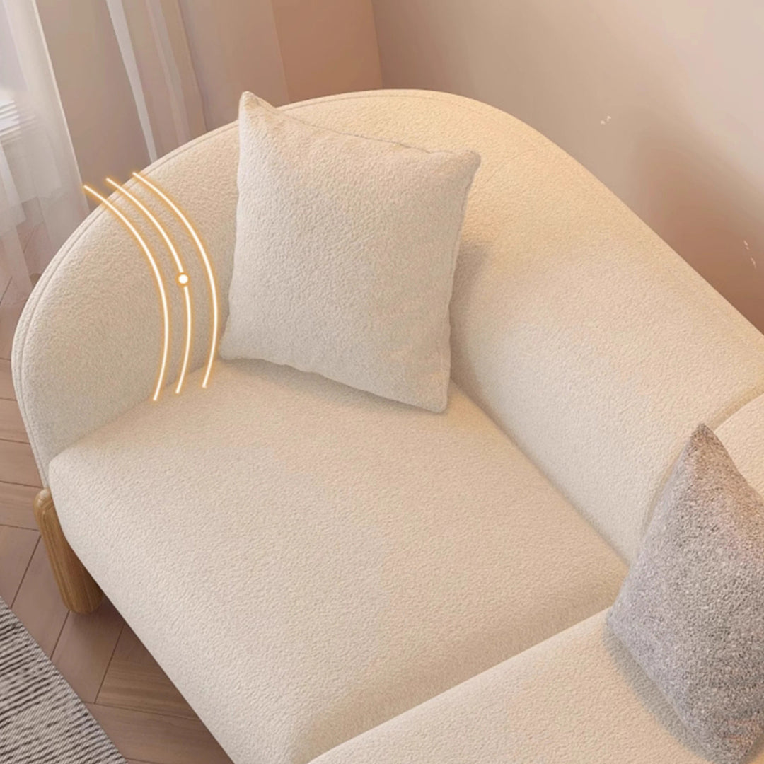 MAS-2048 Masdio Japandi Boucle Sofa Masdio