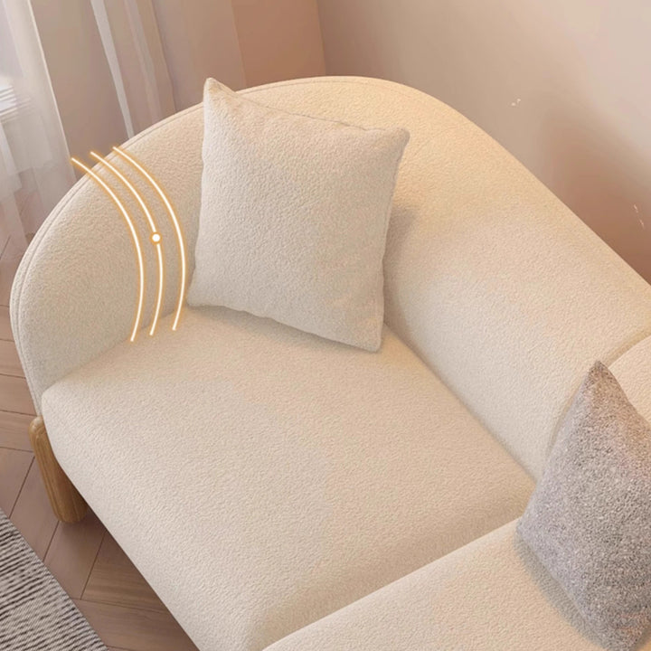 MAS-2048 Masdio Japandi Boucle Sofa Masdio