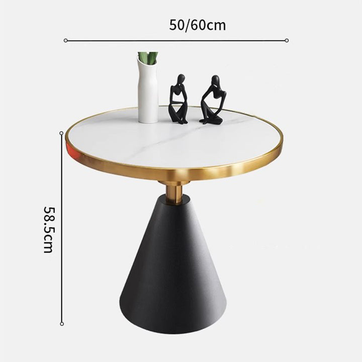 PT-1095 Presenthem Elegance and Versatility Unite: Marble Coffee Table Side Table Masdio