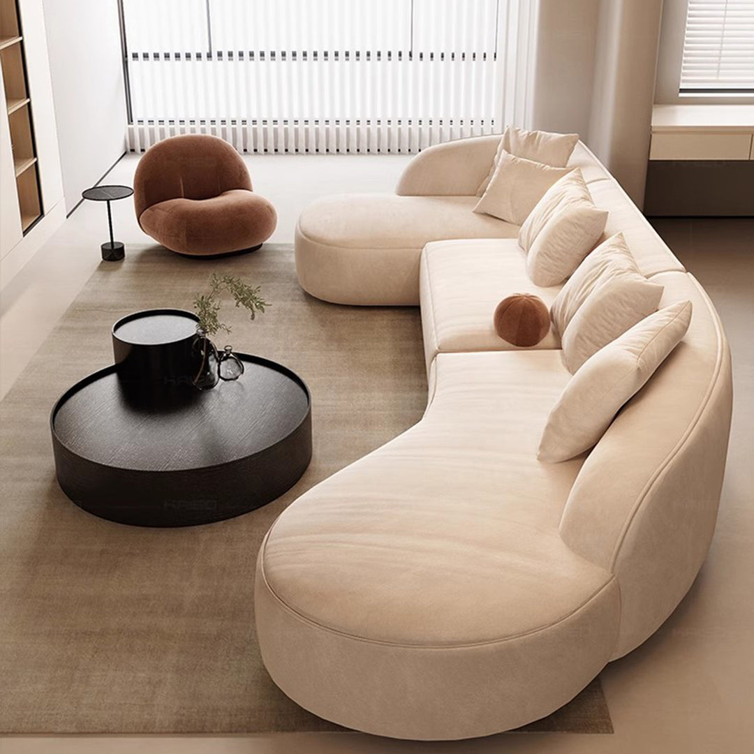 MAS-2029 Masdio Japandi Fabric Sofa Masdio