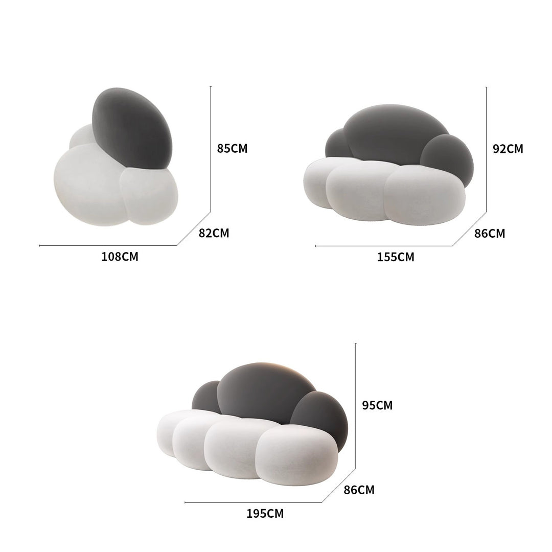 MAS-2100 Masdio Modern Boucle Sofa Masdio