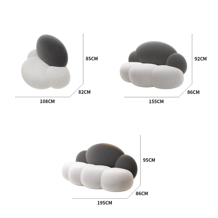 MAS-2100 Masdio Modern Boucle Sofa Masdio