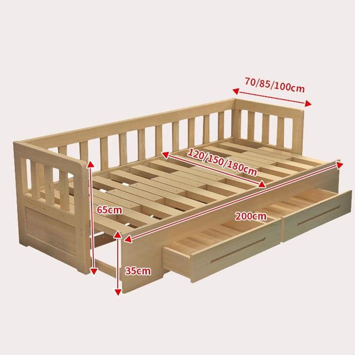 MAS-2156 Masdio Rustic Pull Out Sofa Bed Masdio