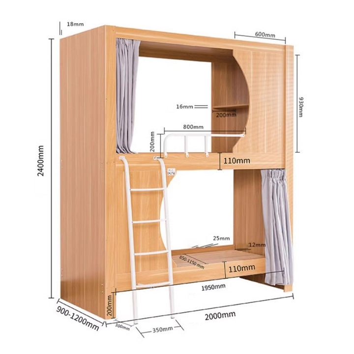 MAS-1975 Masdio Modern Bunk Bed Masdio