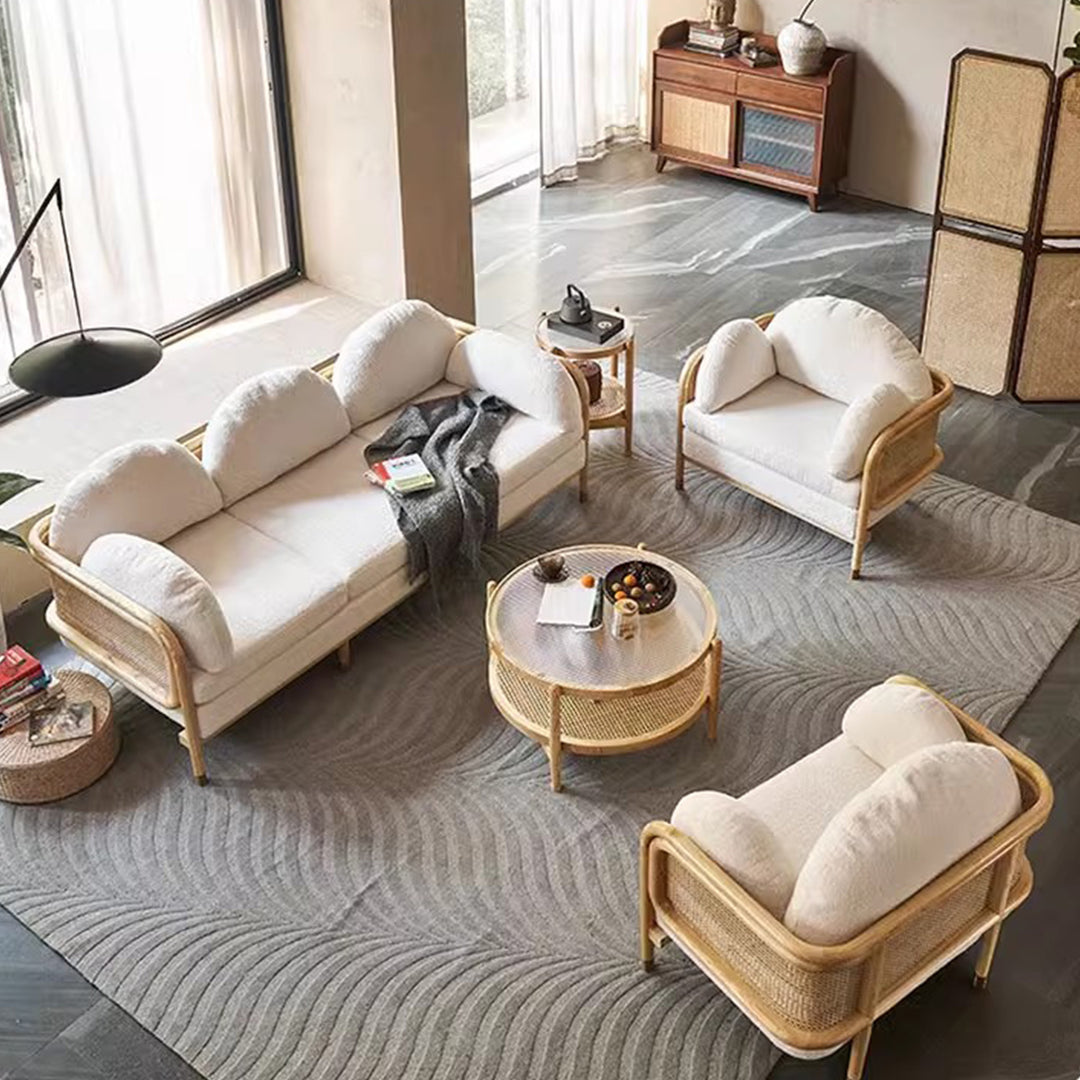 MAS-2107 Masdio Japandi Rattan Sofa Masdio