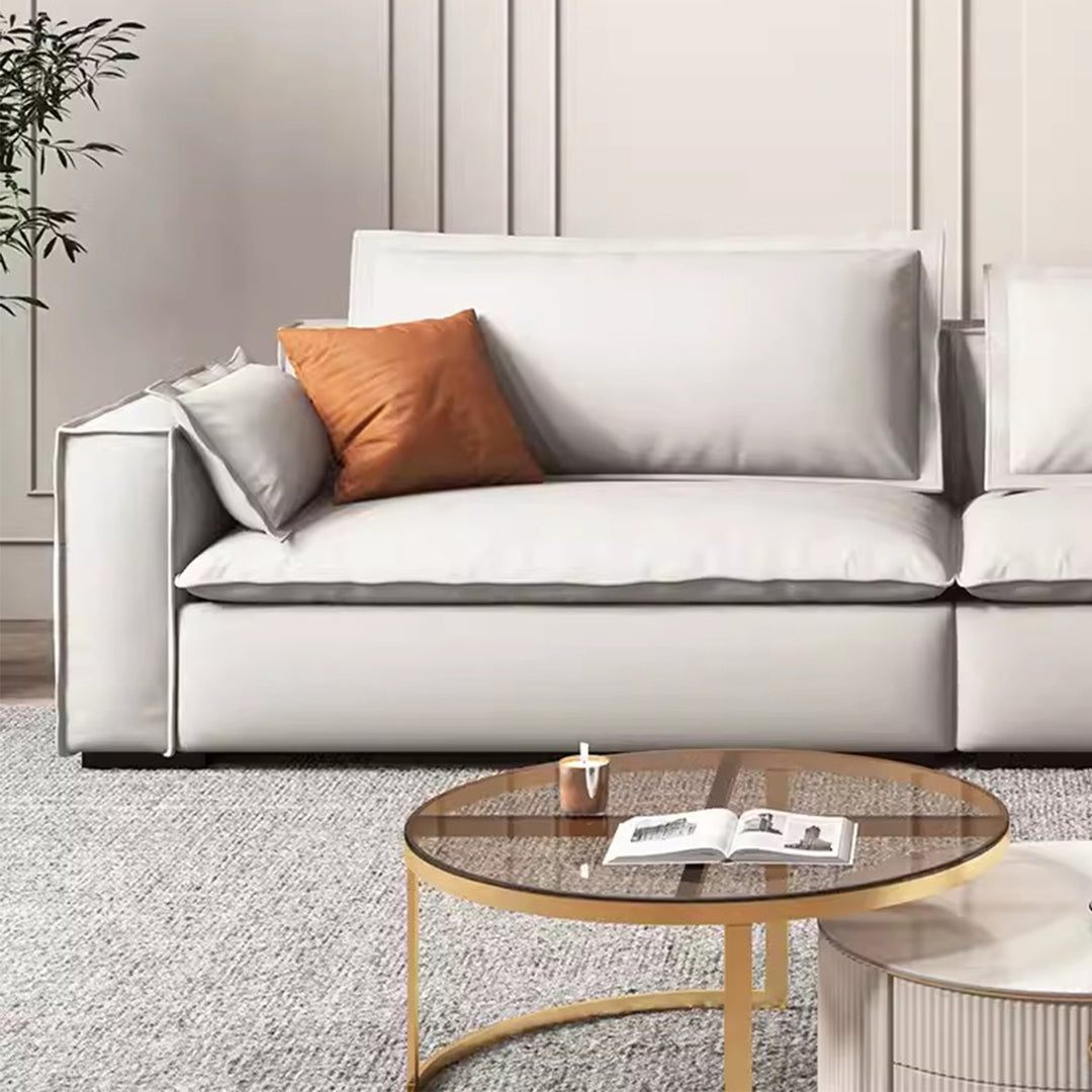 MAS-2053 Masdio Modern Leather Sofa Masdio