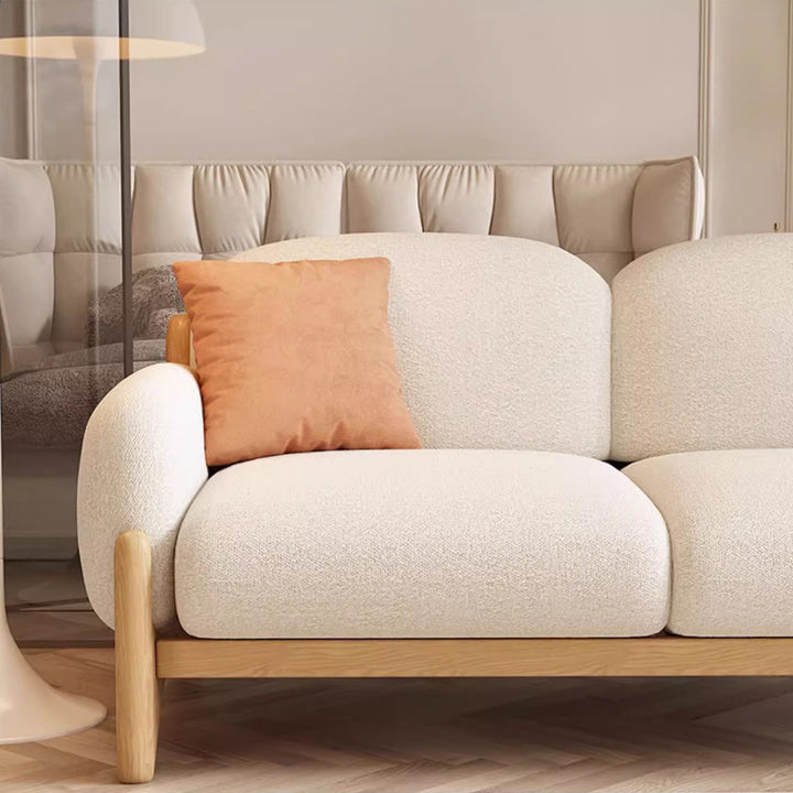 MAS-2109 Masdio Japandi Boucle Sofa Masdio