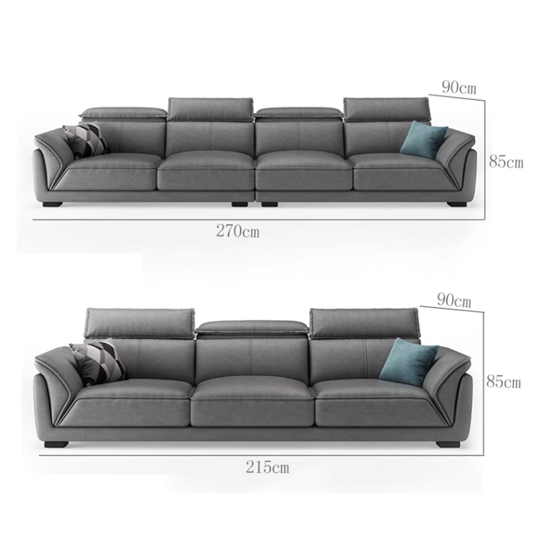 MAS-2044 Masdio Modern Leather Sofa Masdio