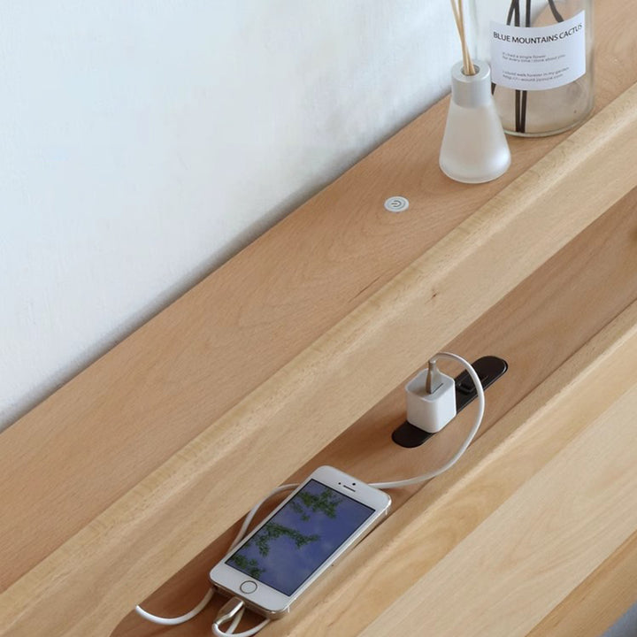 MAS-1965 Masdio Multimedia Solid Wood Bedframe Masdio