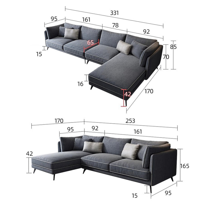 MAS-2104 Masdio Modern Leathaire Sofa Masdio