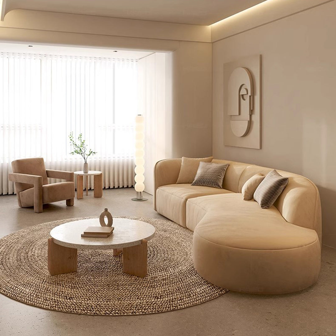 MAS-2029 Masdio Japandi Fabric Sofa Masdio