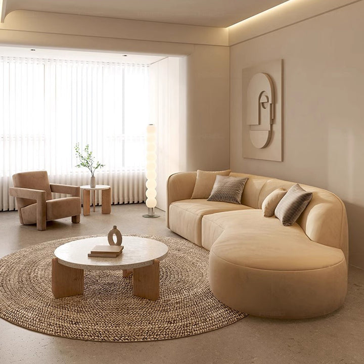 MAS-2029 Masdio Japandi Fabric Sofa Masdio