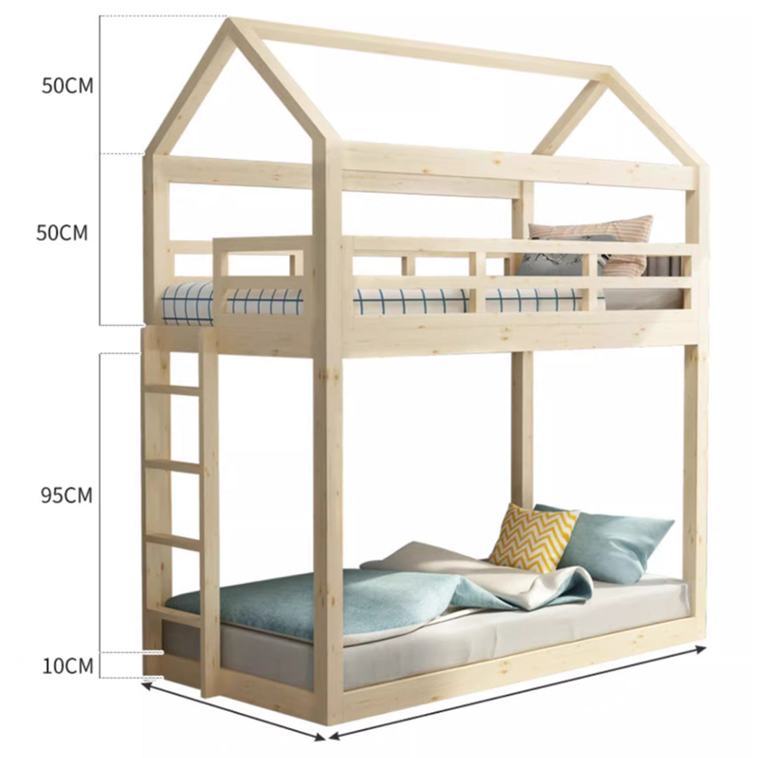 MAS-1974 Masdio Children's Cottage Bunk Bed Masdio