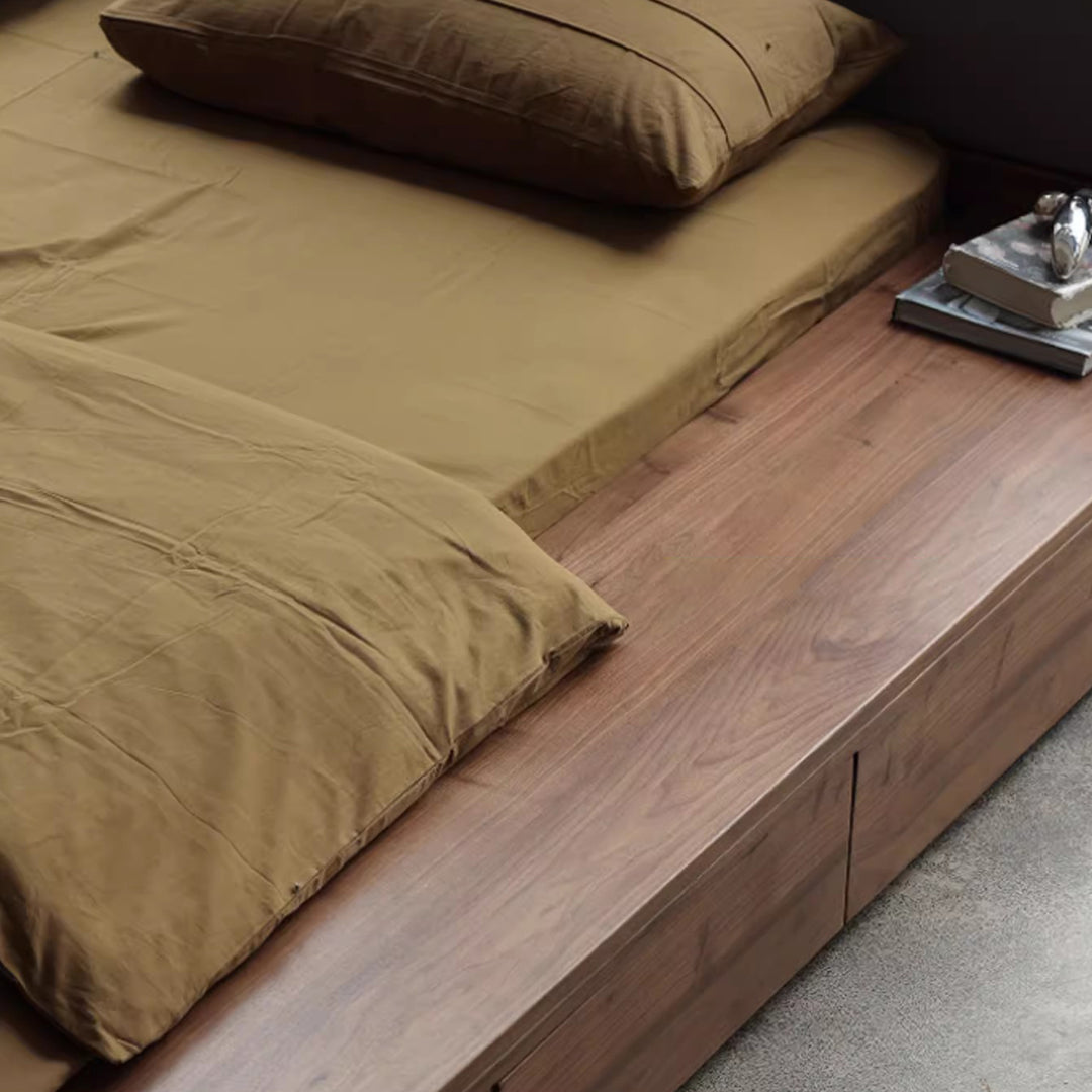 MAS-1968 Masdio Minimalist Japanese Platform Bed Masdio