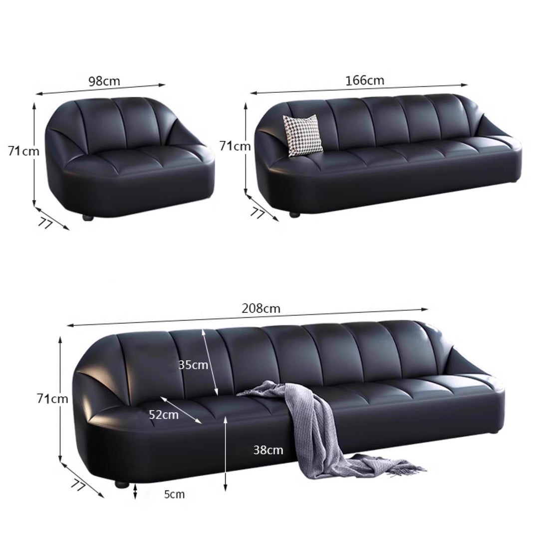 MAS-2031 Masdio Modern Leather Sofa Masdio