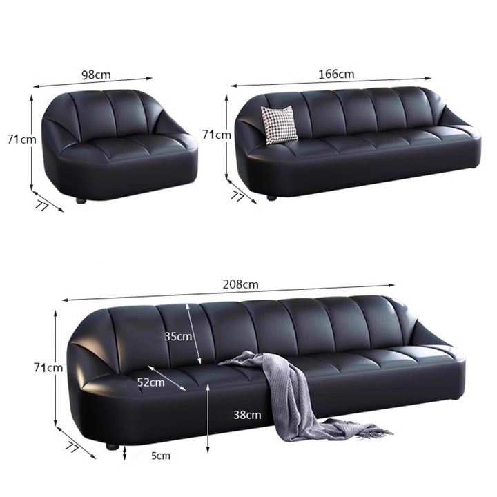 MAS-2031 Masdio Modern Leather Sofa Masdio