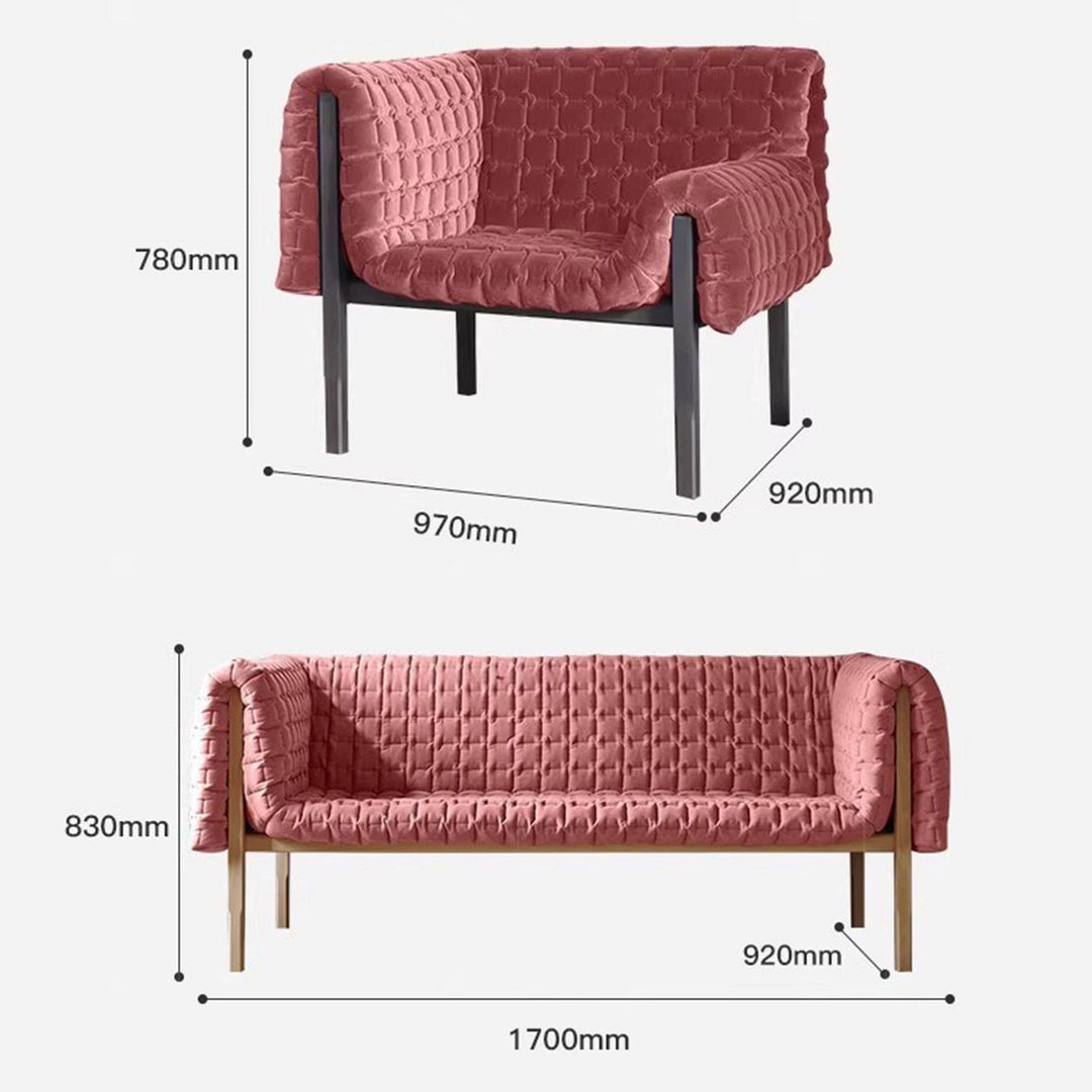MAS-2166 Masdio Postmodern Fabric Sofa Masdio