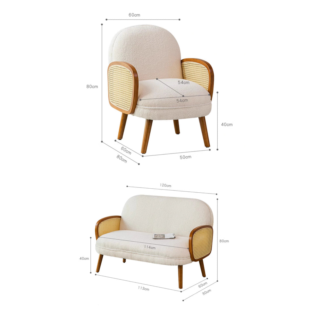 MAS-2133 Masdio Modern Rattan Sofa Masdio