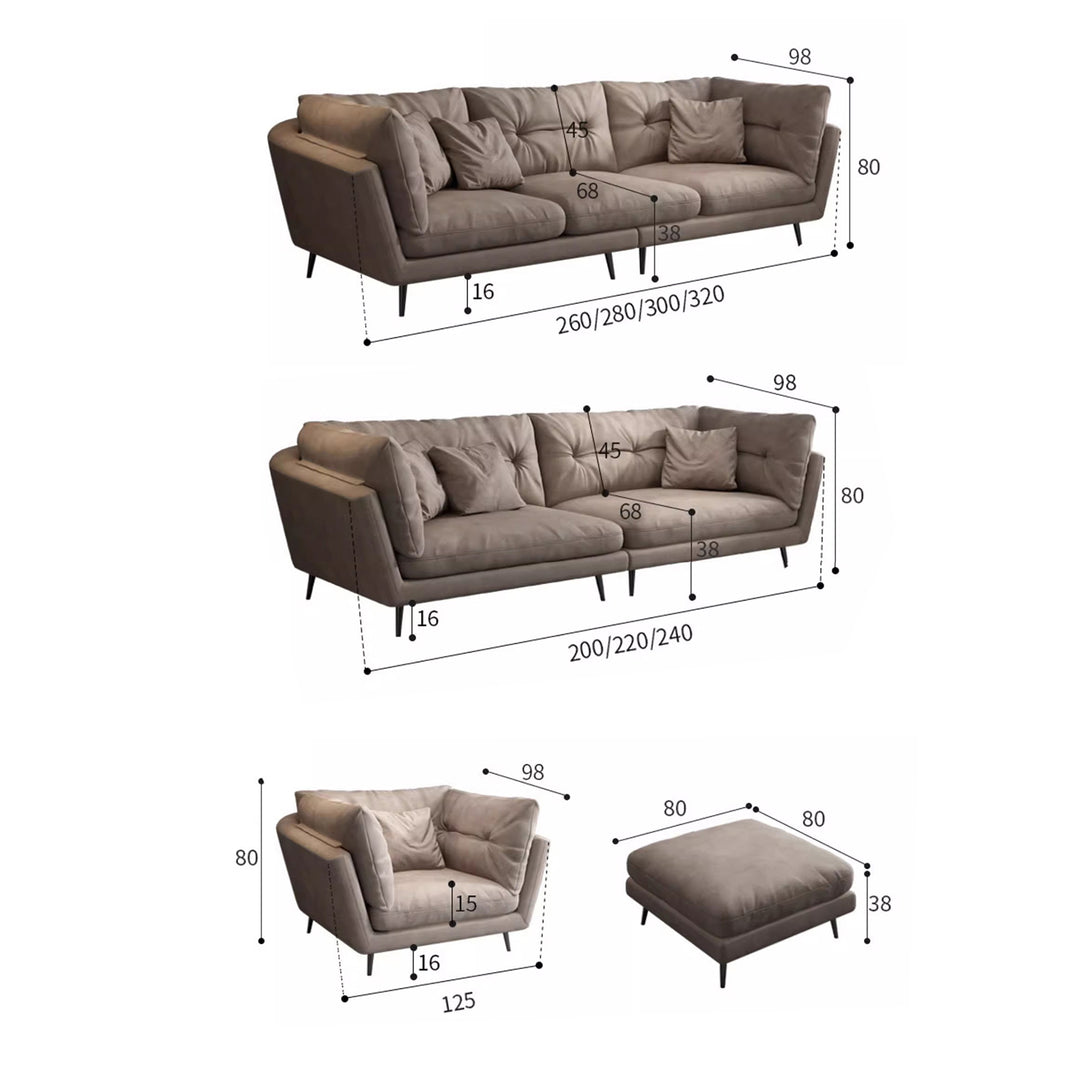 MAS-2094 Masdio Modern Leathaire Sofa Masdio
