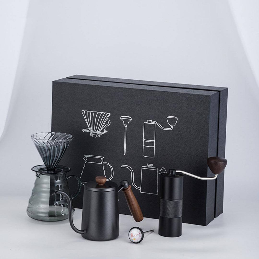Artisanal Pour-Over Coffee Set Present Them