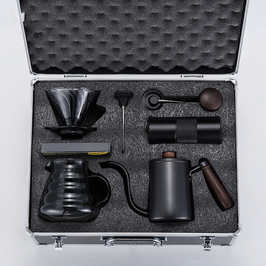 Artisanal Pour-Over Coffee Set Present Them