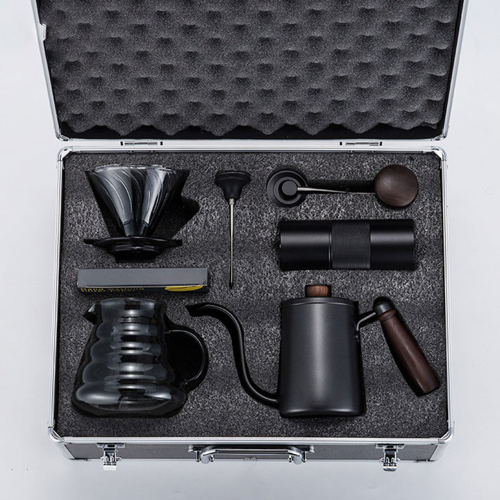 Artisanal Pour-Over Coffee Set Present Them