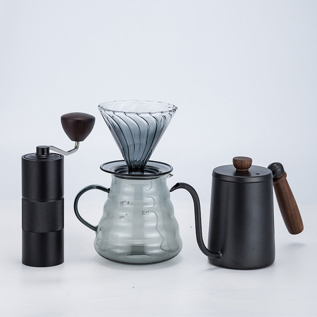 Artisanal Pour-Over Coffee Set Present Them