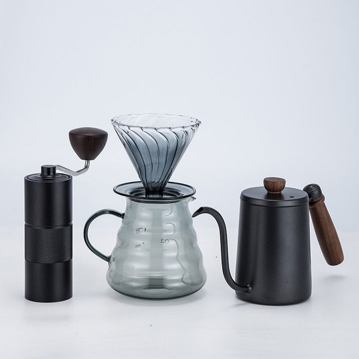 Artisanal Pour-Over Coffee Set Present Them