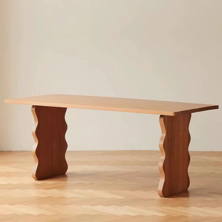 MAS-1299 Masdio Artistic Wavy Base Dining Table Masdio