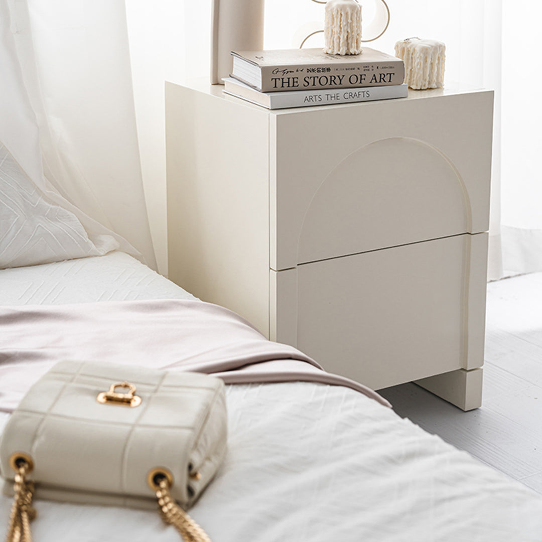 MAS-1354 Masdio Bedside Nightstand With Drawer Masdio