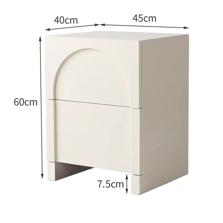 MAS-1354 Masdio Bedside Nightstand With Drawer Masdio