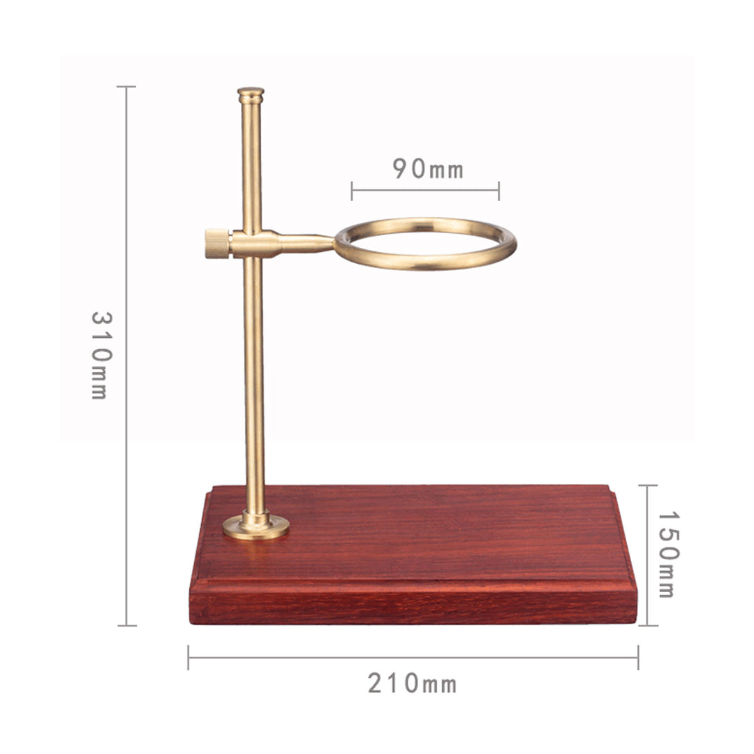Black Walnut Pour-Over Coffee Stand Present Them