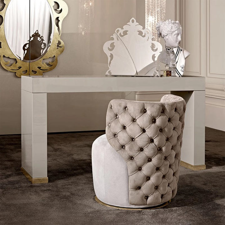 Bouclé Lounge Accent Chair Present Them