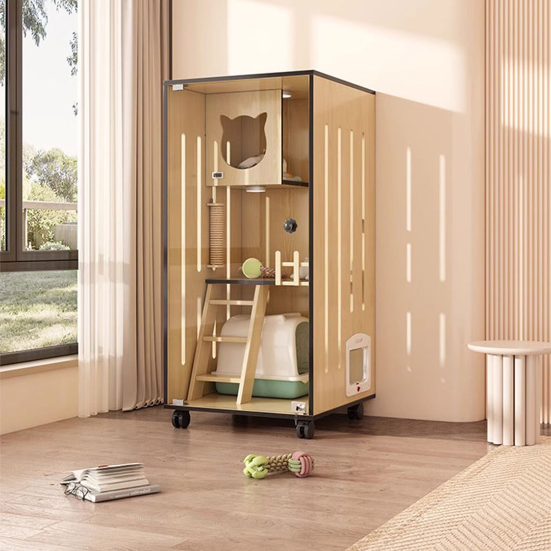 Cat Condos, Villas, and Houses Present Them
