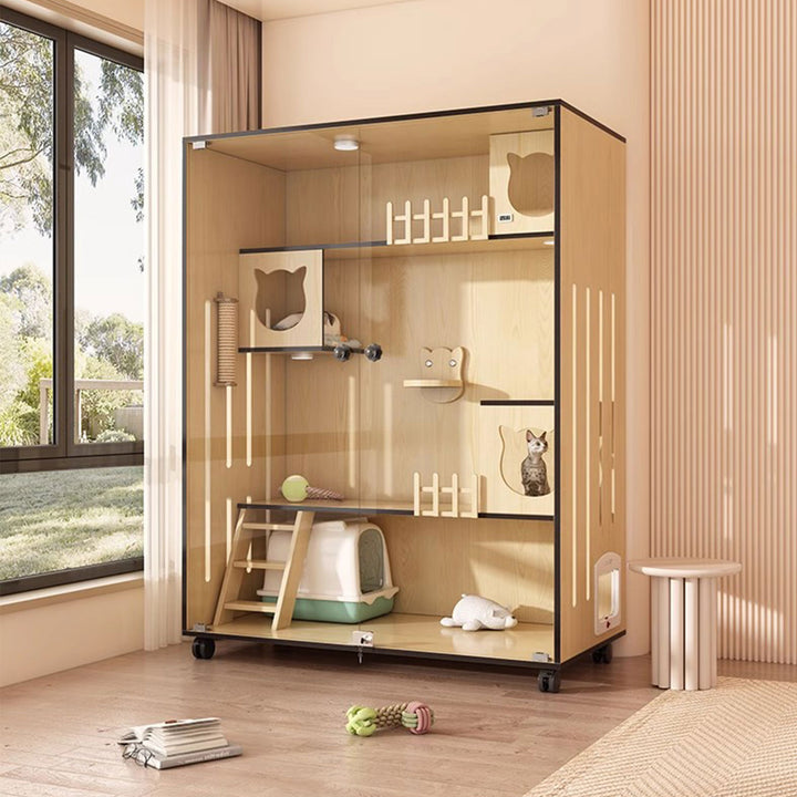 Cat Condos, Villas, and Houses Present Them