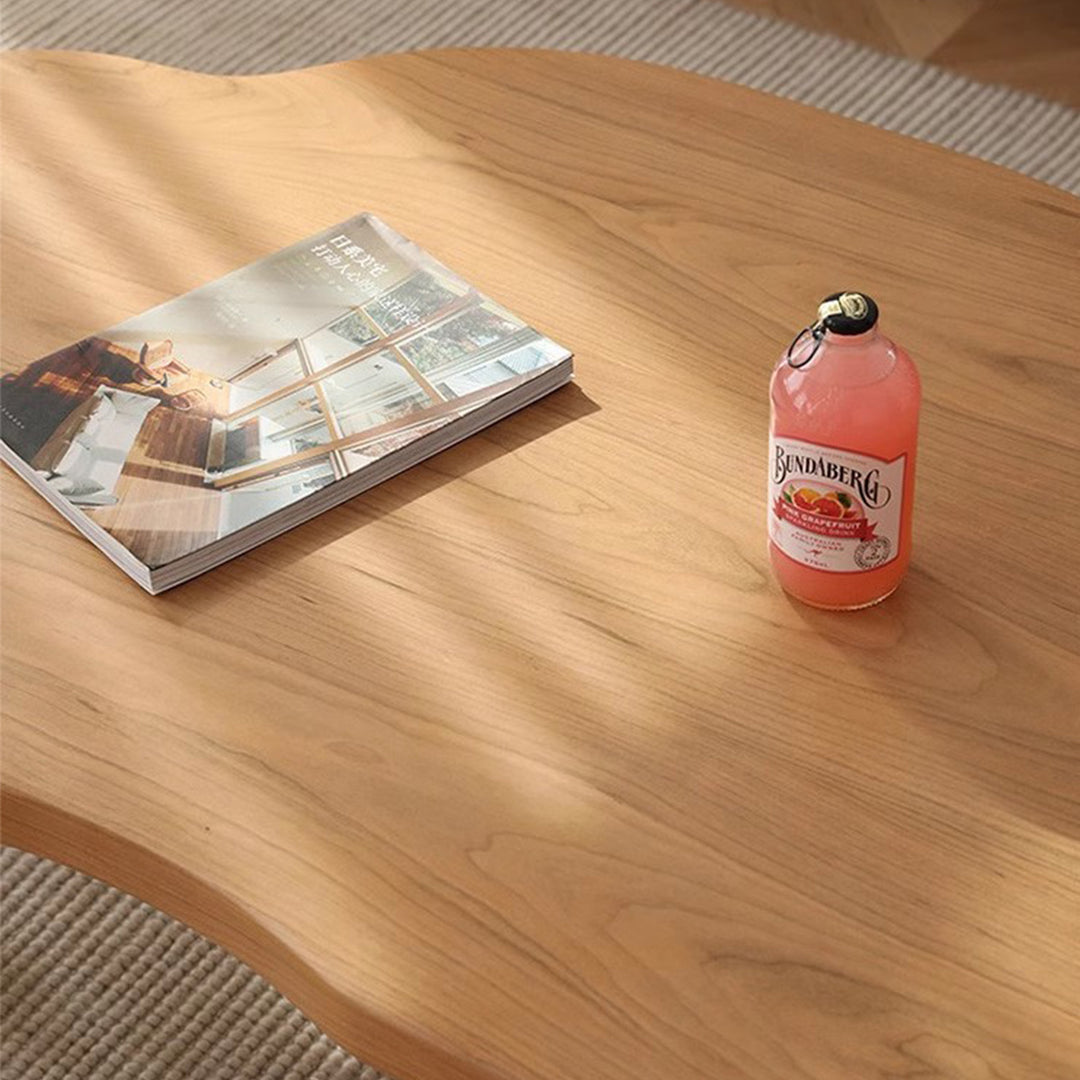 MAS-1234 Masdio Cherry Wood Coffee Table Present Them