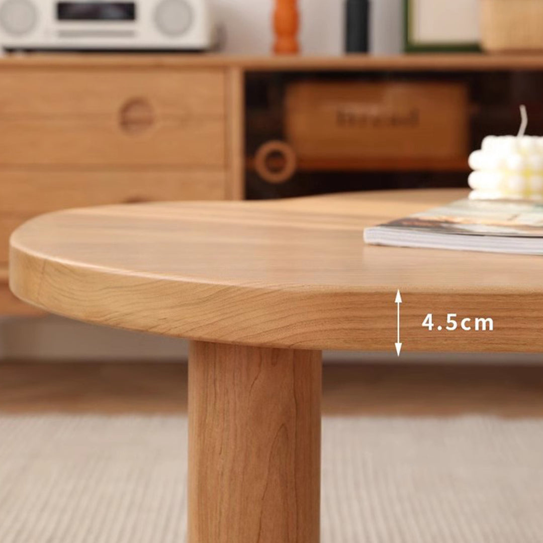 MAS-1234 Masdio Cherry Wood Coffee Table Present Them