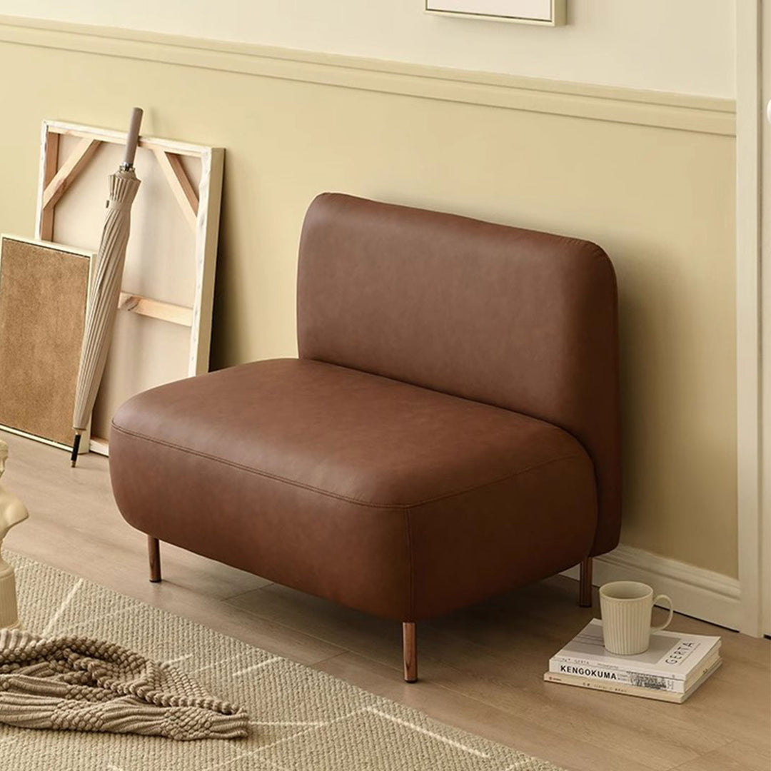 Chic Armless Loveseat Present Them