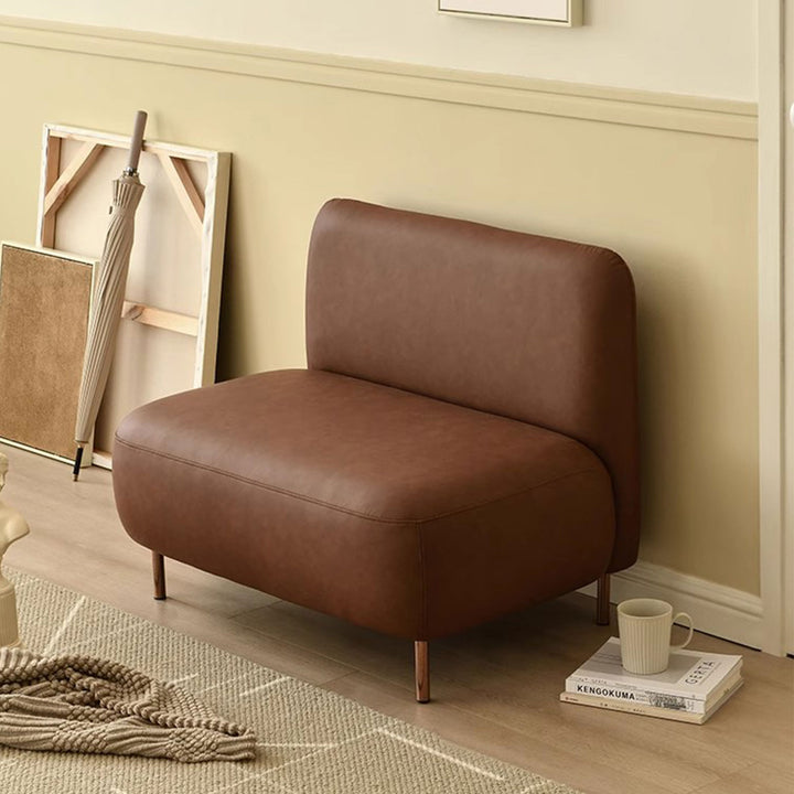 Chic Armless Loveseat Present Them