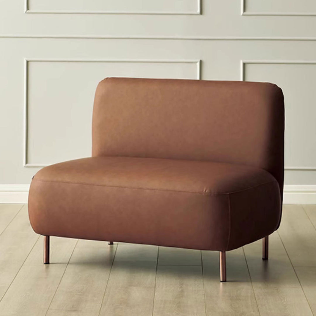 Chic Armless Loveseat Present Them