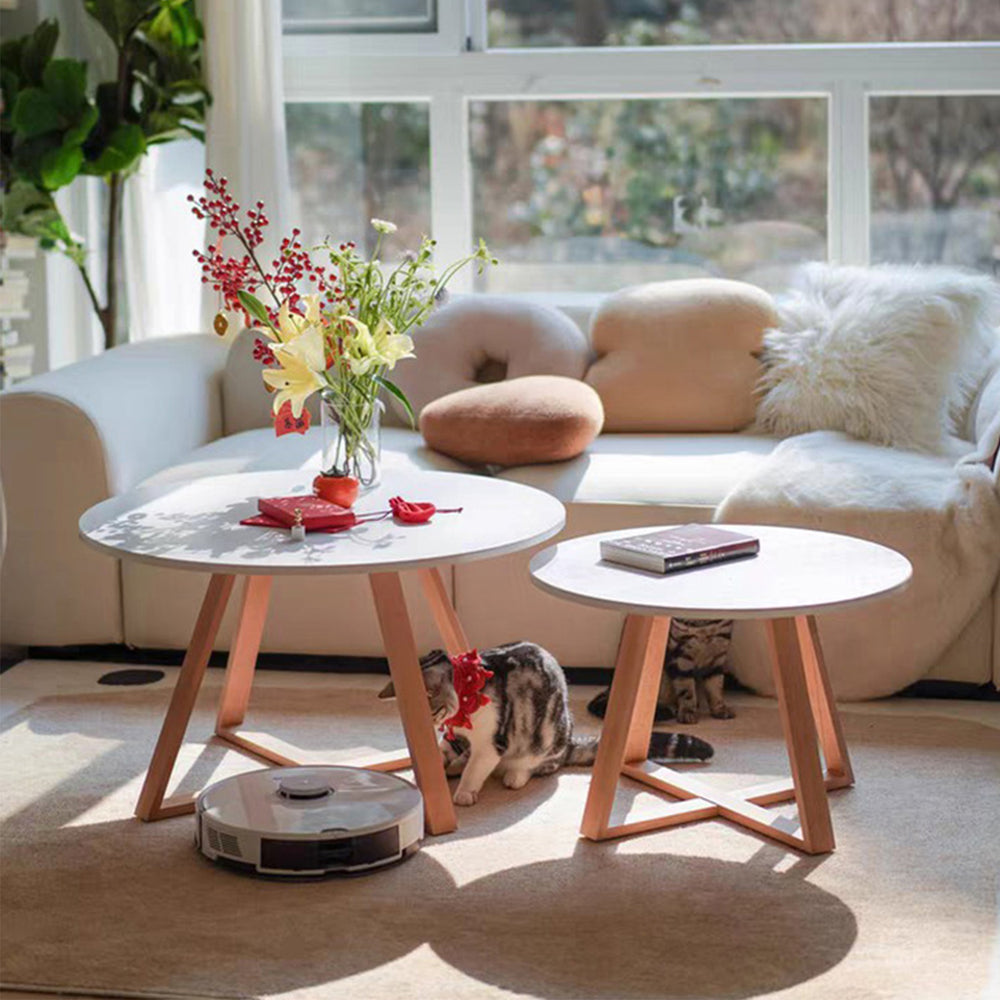 MAS-1265 Masdio Classic Circular Coffee Table Present Them