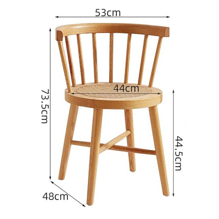 MAS-1309 Masdio Classic Wood Dining Chair Masdio
