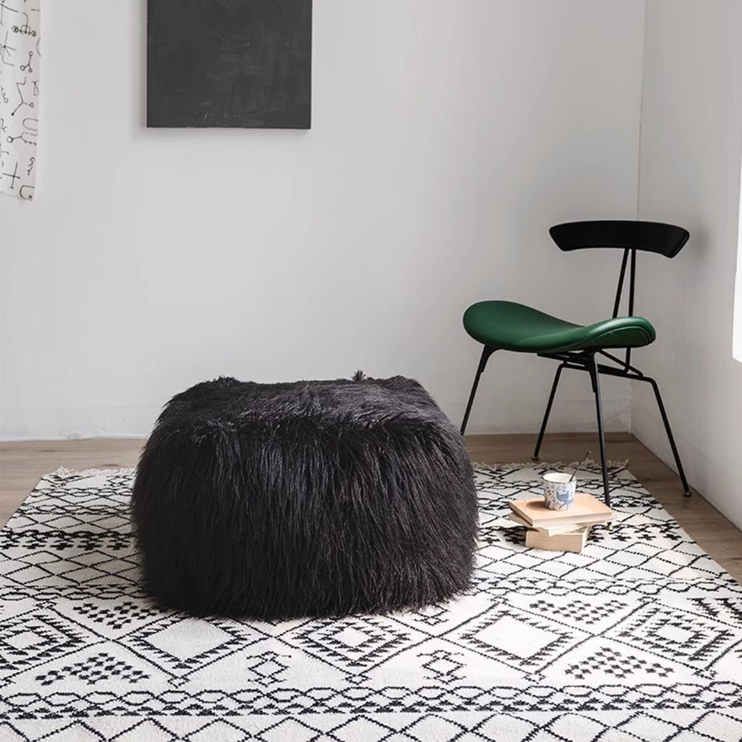 MAS-1198 Masdio Contemporary Cushion Ottoman Present Them