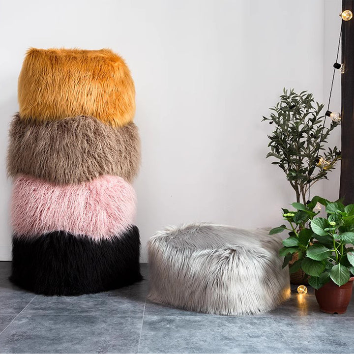 MAS-1198 Masdio Contemporary Cushion Ottoman Present Them