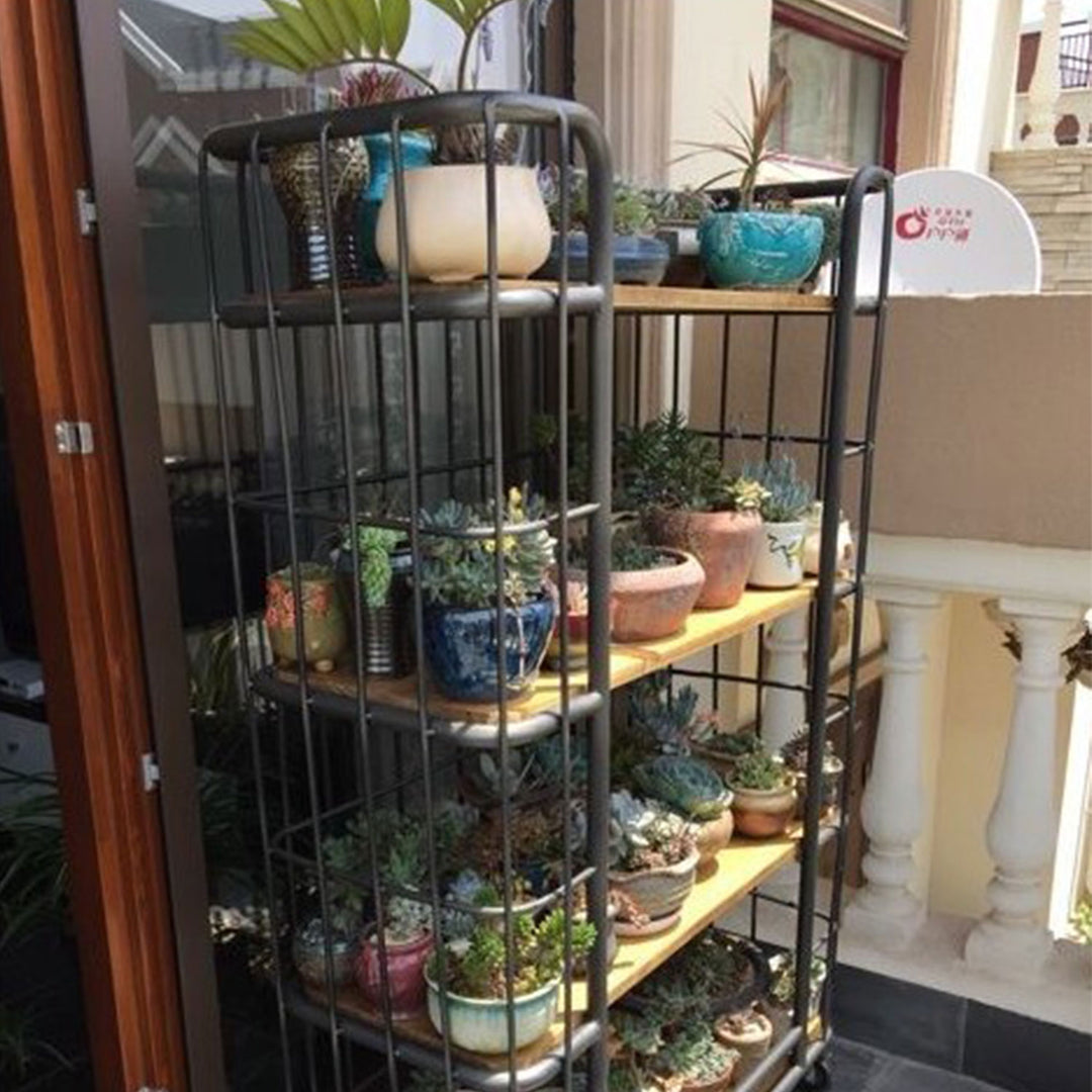 Contemporary Rustic Kitchen Bar Cart Present Them