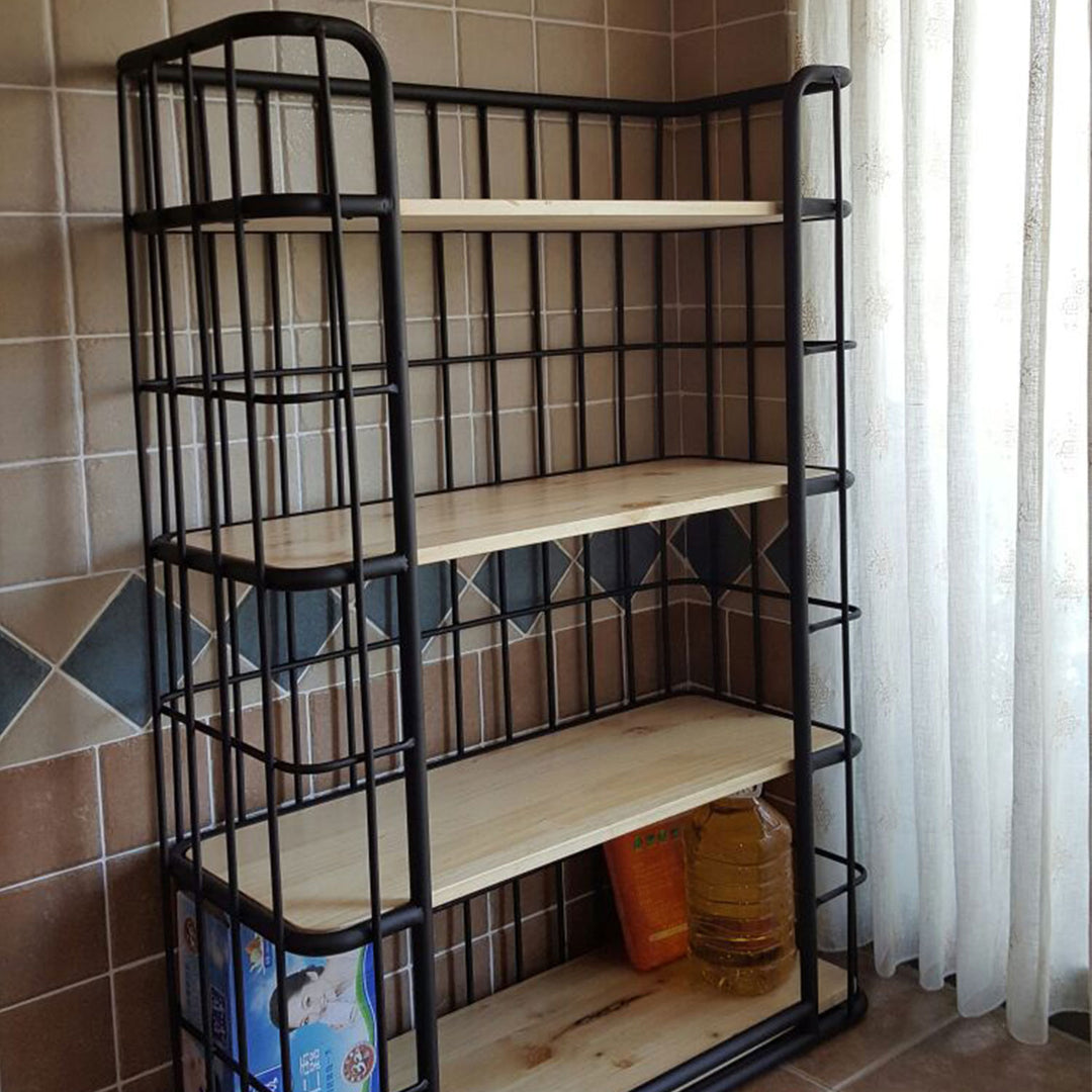 Contemporary Rustic Kitchen Bar Cart Present Them
