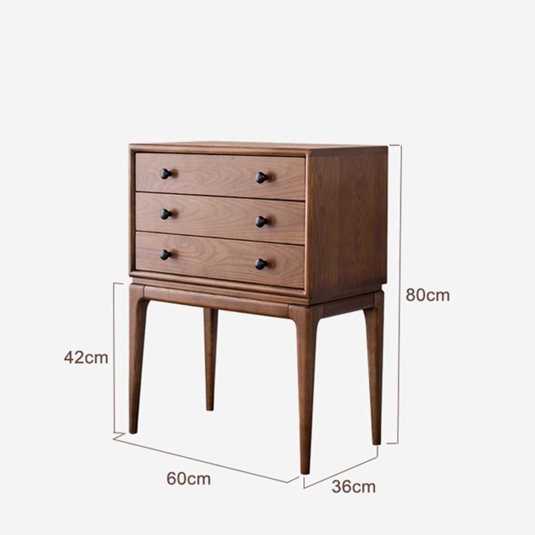 MAS-1287 Masdio Contemporary Three-Drawer Chest Masdio